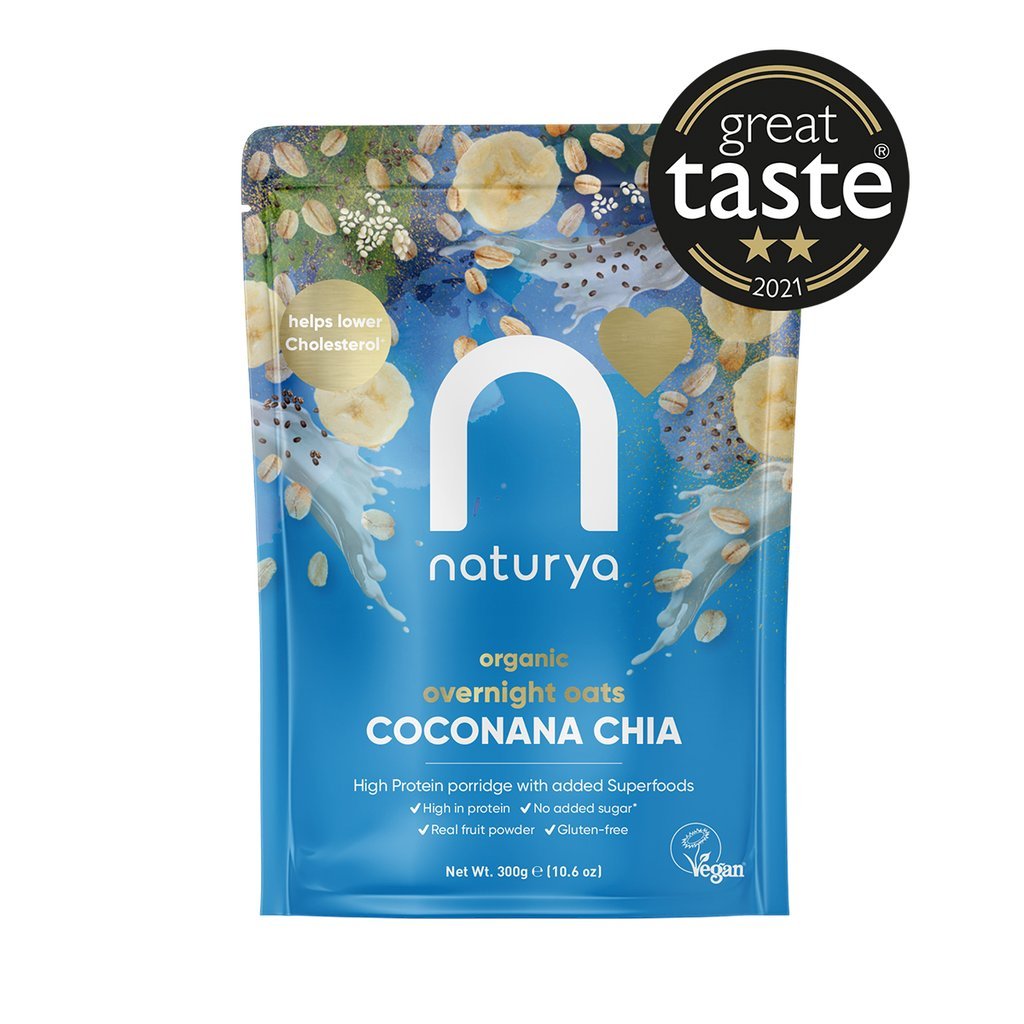 Naturya  Organic Overnight Oats Coconana Chia 300g