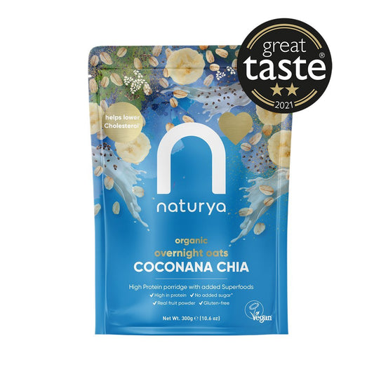 Naturya  Organic Overnight Oats Coconana Chia 300g