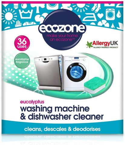 Ecozone Washing Machine & Diswasher Cleaner - Eucaylptus 36s
