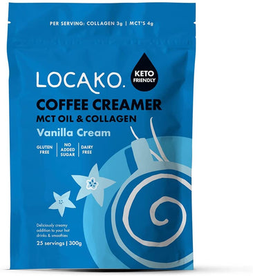 Locako Keto Coffee Creamer Vanilla 300g