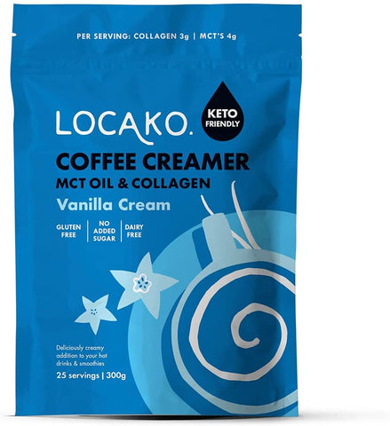Locako Keto Coffee Creamer Vanilla 300g