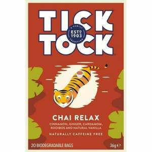 Tick Tock Wellbeing Chai Relax 20 Bags