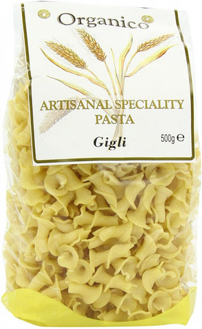 Organico Organic Gigli Pasta (Fluted Penne) 500g