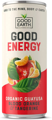 Good Earth,Good Energy Blood Orange Energy Drink 250ml (Pack of 12)
