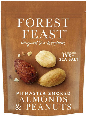 Forest Feast  Pitmaster Smoked Almonds & Peanuts 120g (Pack of 8)