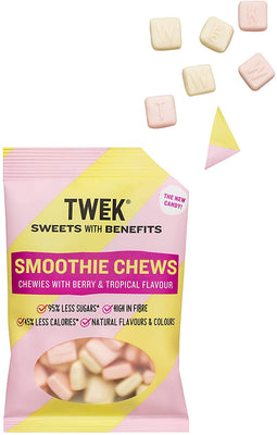 tweek sweets Smoothie Chew Foam Candy 70g (Pack of 16)