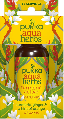 pukka Turmeric Active Organic Aqua Herbs 30ml