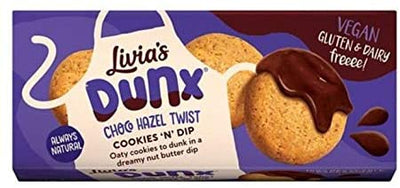livias,Choco Hazel Twist Dunx 48g (Pack of 12)