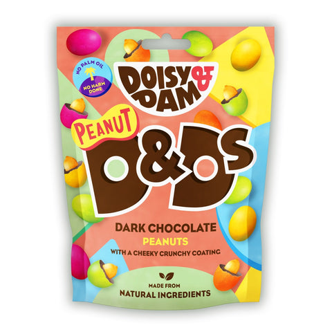 Doisy & Dam Dark Chocolate Peanut - Share 80g