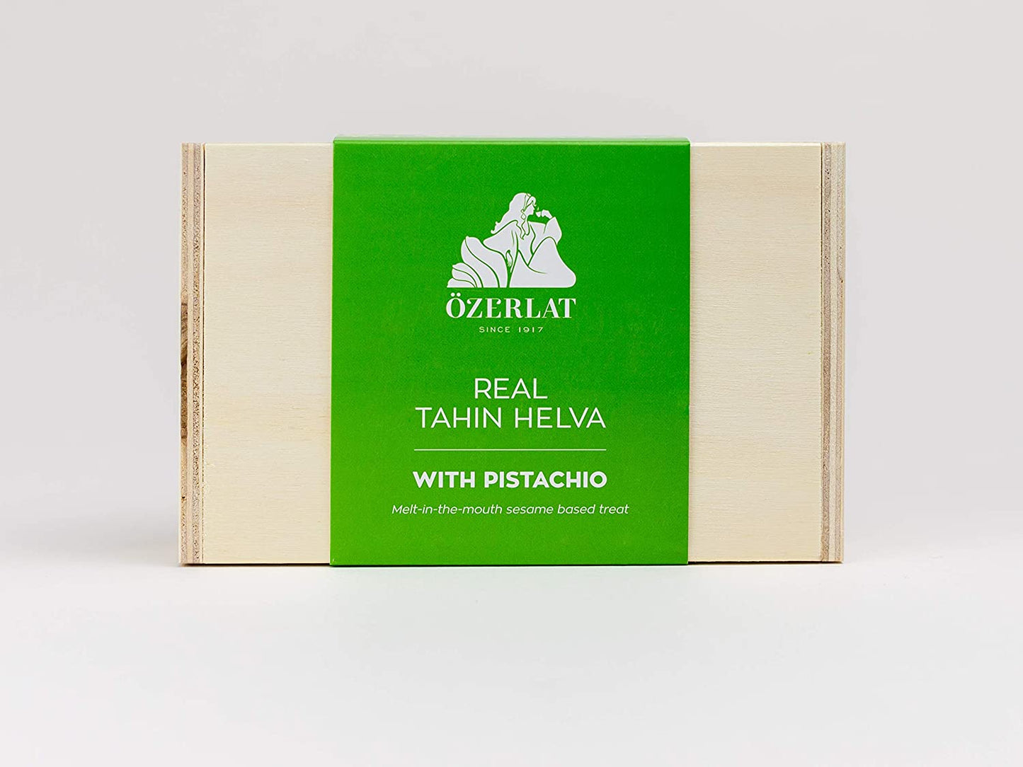 Ozerlat Real Tahini Helva With Pistachio 200g
