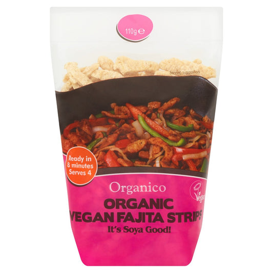 Its Soya Good Organic Soya Fajita Strips 110g (Pack of 6)