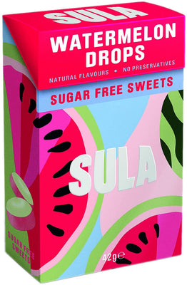 Sula Watermelon Drops 42g (Pack of 14)