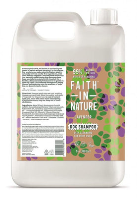 faith Lavender Dog Shampoo 5Ltr