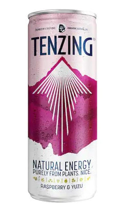 Tenzing Natural Energy - Raspberry & Yuzu Multi 250ml (Pack of 4)