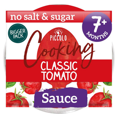Piccolo Organic Tomato & Basil Pasta Sauce 120g