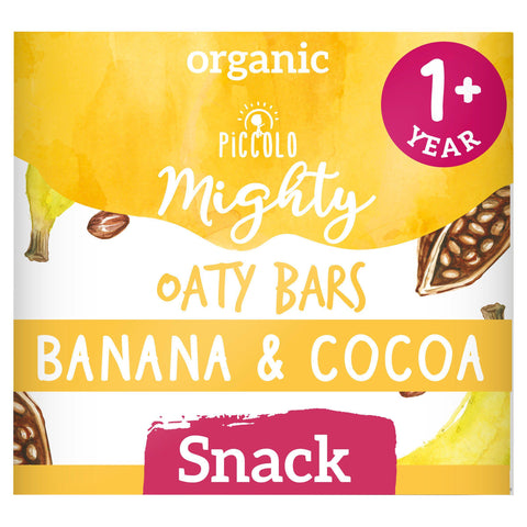 Piccolo Organic Banana Cocoa Oaty Bar Multipack (6x20g)
