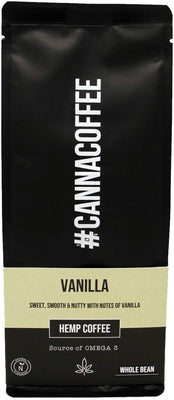 Cannacoffee Vanilla Hemp Wholebean Coffee 227g