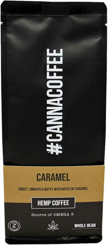 Cannacoffee Caramel Hemp Wholebean Coffee 227g