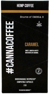 Cannacoffee Caramel Hemp Coffee Pods 57g