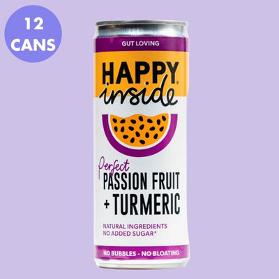 Happy Inside  Passion Fruit & Turmeric Drink 250ml (Pack of 12)