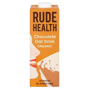 Rude Health Organic Chocolate Oat Drink 1Ltr (Pack of 6)
