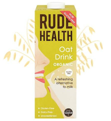 Rude Health Organic Pea Oat Drink 1Ltr (Pack of 6)