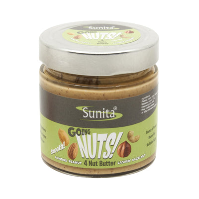 Sunita Going Nuts 4 Nut Butter 200g