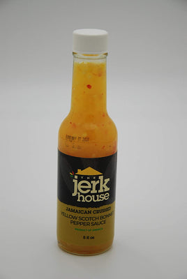 The Jerk House Jamaican Yellow Scotch Bonnet Pepper Sauce 148g