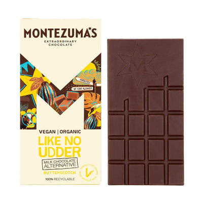 Montezumas Like No Udder with Butterscotch 90g (Pack of 12)