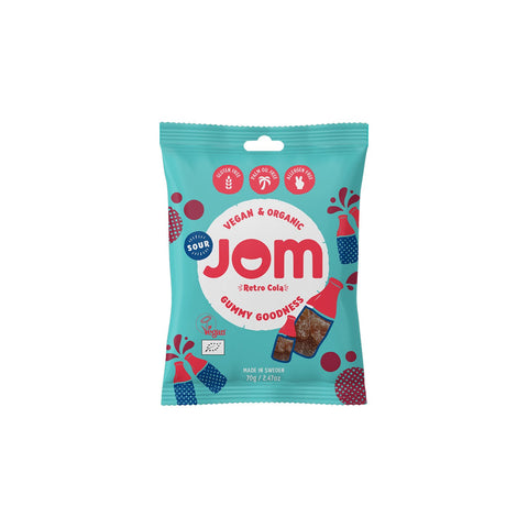 Jom Sour Retro Cola Sweets 70g (Pack of 12)