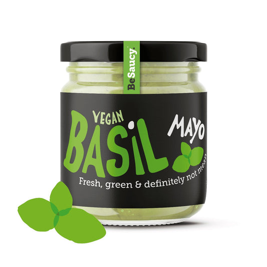 BeSaucy Vegan Basil Mayonnaise 180g