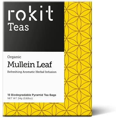 Rokit Org Mullein Leaf Infusion 18 Bags