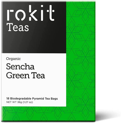 Rokit Org Japanese Sencha Green Tea 18 Bags