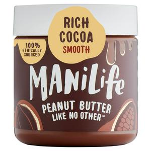 Manilife  Rich Cocoa Smooth Peanut Butter 295g