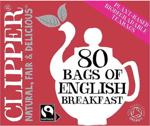 Clipper Organic & Fairtrade English Breakfast 80 Bags