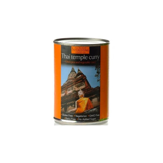 Really Interesting Food Co Organic Thai Temple Curry 400g (Pack of 6)