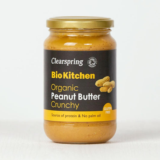 Clearspring Organic Rich Roast Peanut Butter - Crunchy 170g