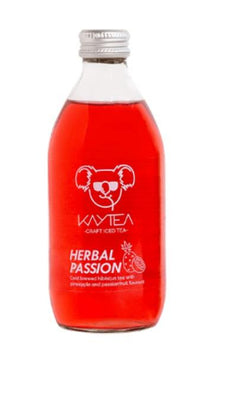 kaytea Organic Cold Brew Ice Tea - Hibiscus & Pineapple 330ml (Pack of 24)