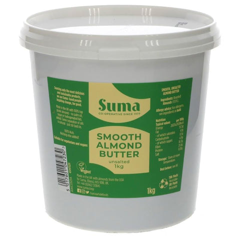 Suma Smooth Almond Butter 1Kg