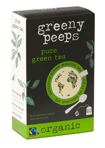 Greenypeeps Green Tea Tea 20 Bags (Pack of 6)