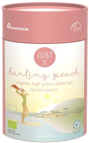 Just T Peach Premium Loose Leaf Tea Caddy 80g