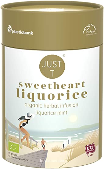 Just T Liquorice Premium Loose Leaf Tea Caddy 80g