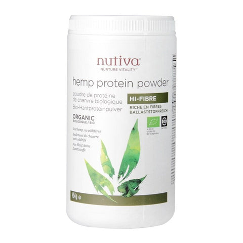 Nutiva Hemp Protein Powder + Fibre 454g (Pack of 6)