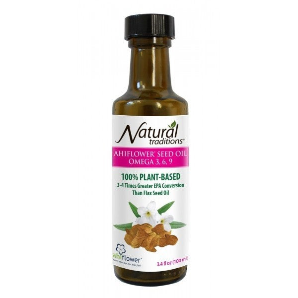 Organic Traditions NT Ahiflower Oil Omega 3-6-9 100ml