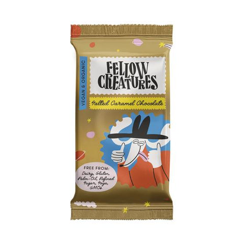 Fellowcreatures Salted Caramel Choc 70g (Pack of 10)