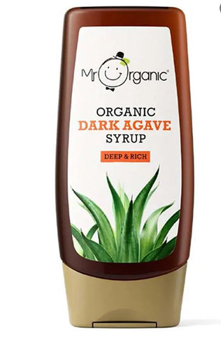 Mr Organic Agave Syrup Dark 250ml (Pack of 8)