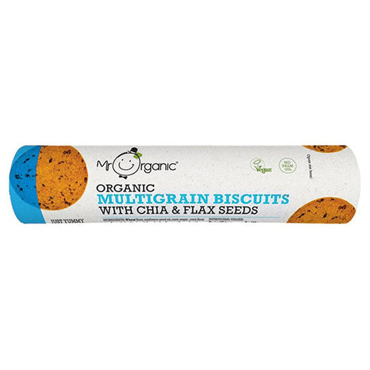 Mr Organic Flax & Chia seeds Savory Biscuits  250g