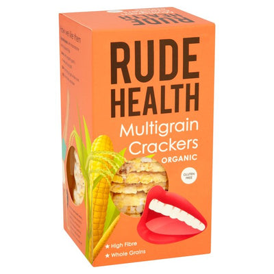 Rude Health Multigrain Crackers 100g (Pack of 8)