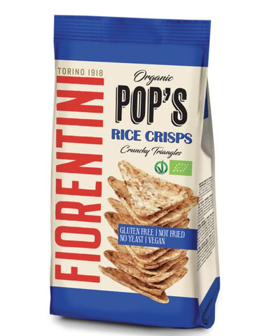 Fiorentini Organic POPS - Rice Crisp 100g (Pack of 12)