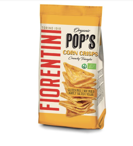 Fiorentini Organic POPS - Corn Crisp 100g (Pack of 12)